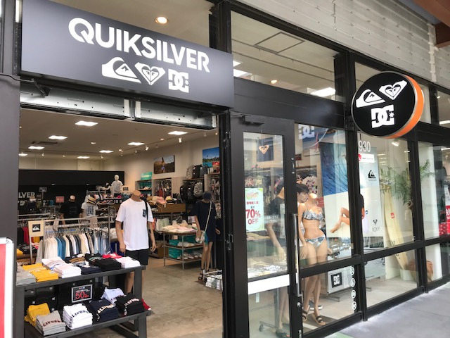 QUIKSILVER FACTORY OUTLET STORE